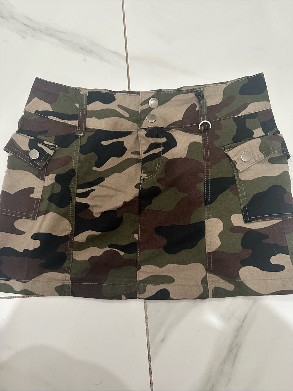 Charlotte Russe Camo mini skirt
